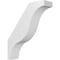 Ekena Millwork 5 1/2-in. W x 20-in. D x 24-in. H Funston Architectural Grade PVC Knee Brace BRCP055X20X24FST - alternate 1